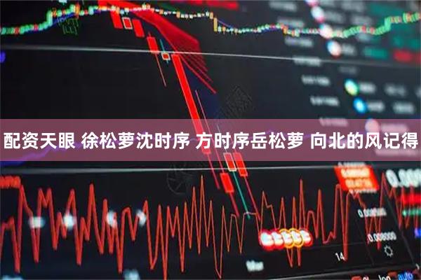 配资天眼 徐松萝沈时序 方时序岳松萝 向北的风记得